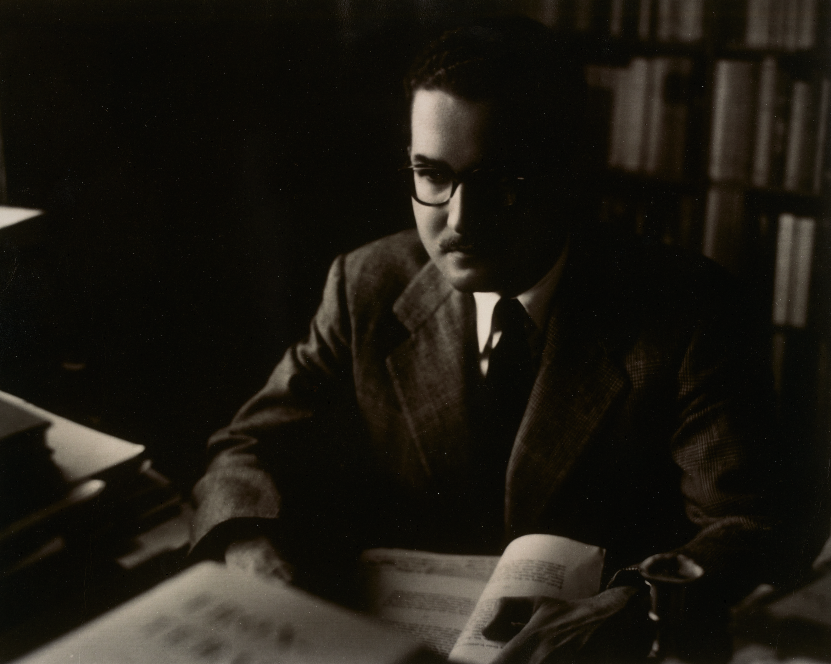 Reproductions of Fuentes family photographs and Carlos Fuentes; Carlos Fuentes Papers, C0790, Manuscripts Division, Department of Special Collections, Princeton University Library